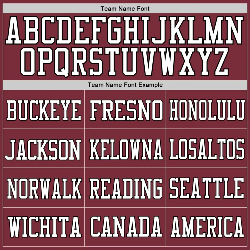 Custom Burgundy Mesh Football Jersey with White-Black - Image 2