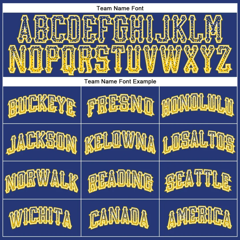 Custom Royal Drift Fashion Baseball Jersey with Gold-White - Image 2