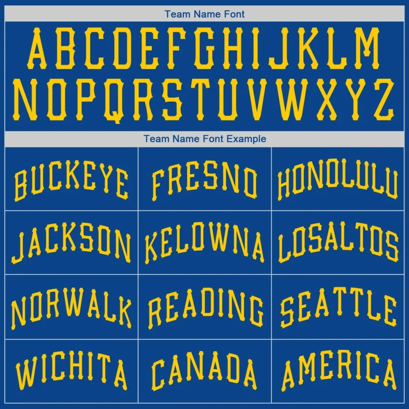 Custom Royal USA Flag Fashion Baseball Jersey with Gold-White - Image 3