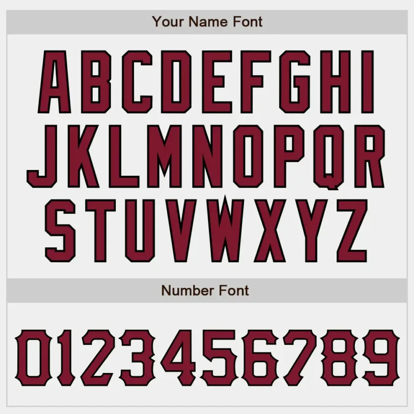 Custom White Baseball Jersey with Crimson-Black - Image 2