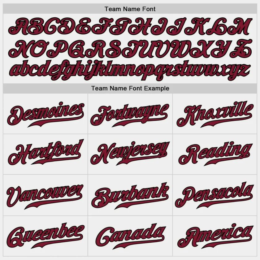 Custom White Baseball Jersey with Crimson-Black - Image 3