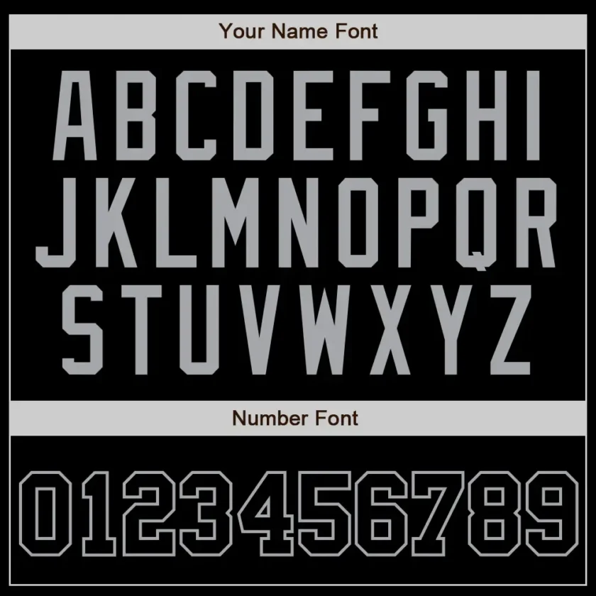 Custom Black Pinstripe Baseball Jersey with Black-Gray - Image 2