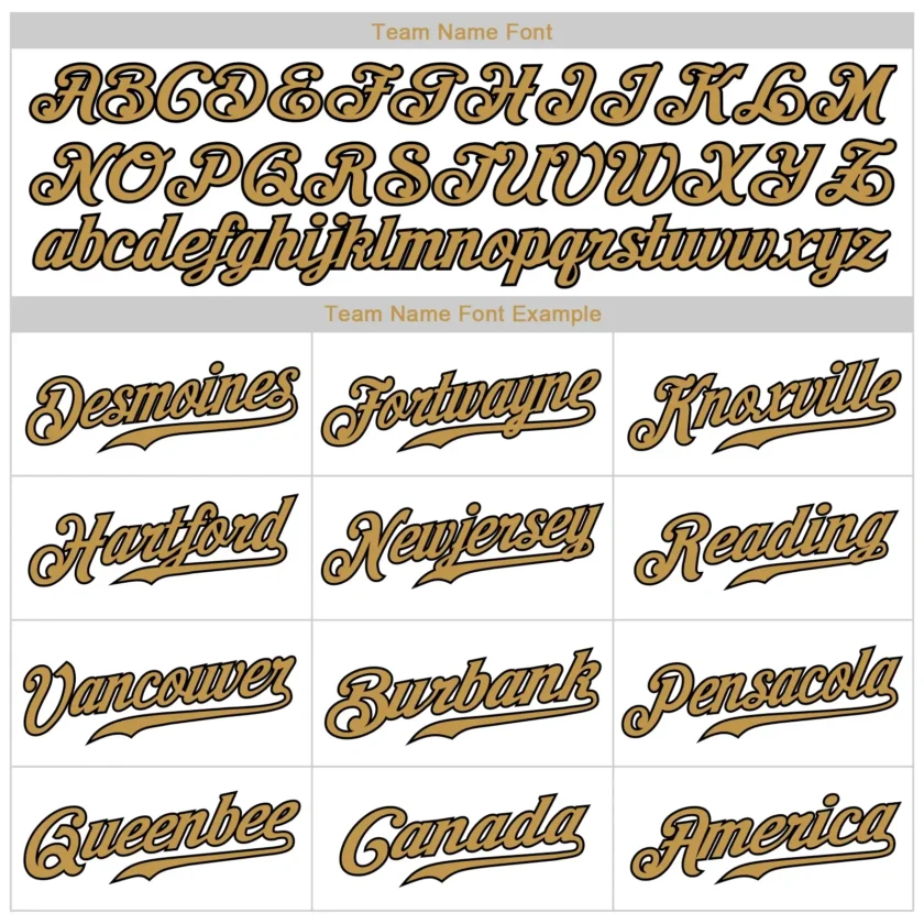 Custom White Baseball Jersey with Old Gold-Black - Image 3