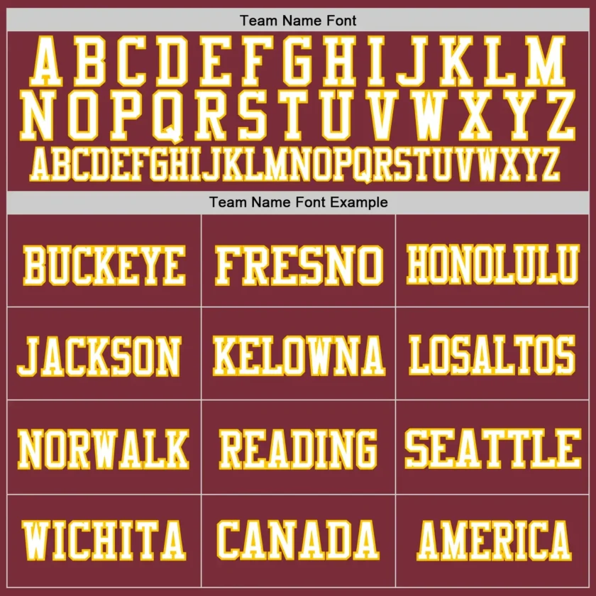 Custom Burgundy Mesh Throwback Football Jersey with White-Gold - Image 2